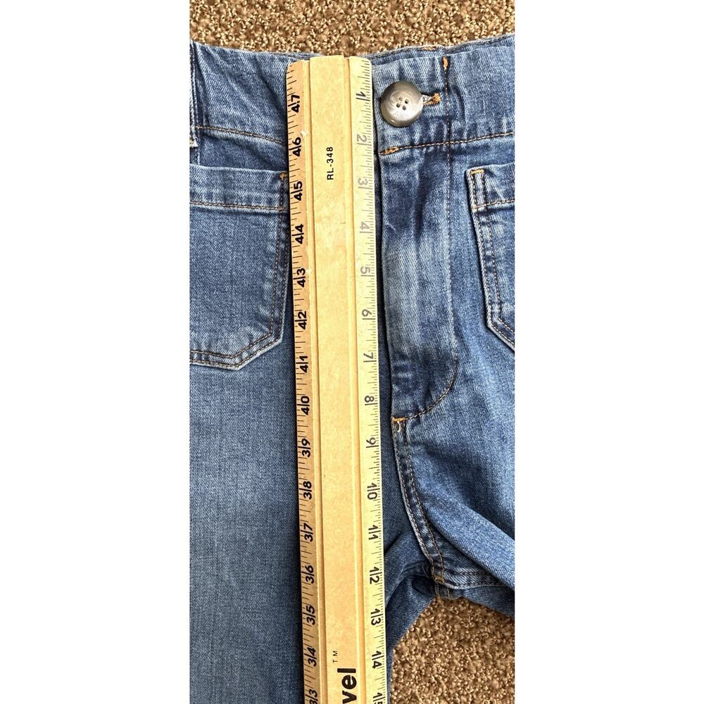 Anthropologie Straight-Leg Jeans in Medium Blue Wash - Picture 8 of 9